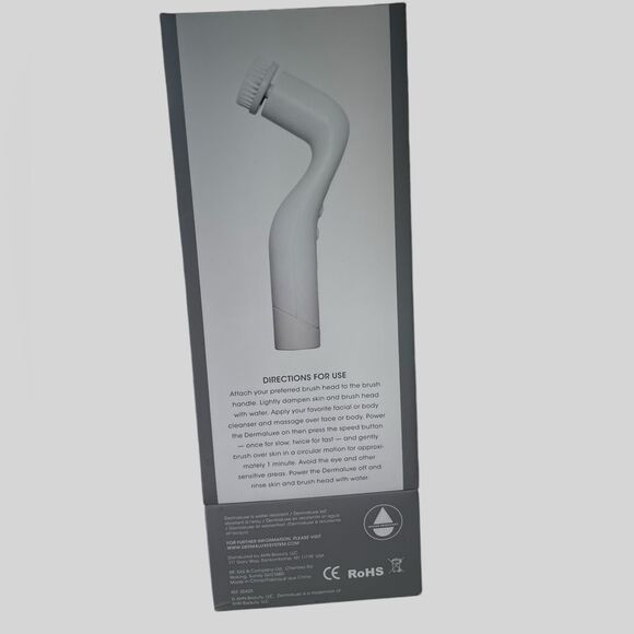 DermaLuxe Cleansing System 4 Heads 2 Speeds NEW - Picture 2 of 4